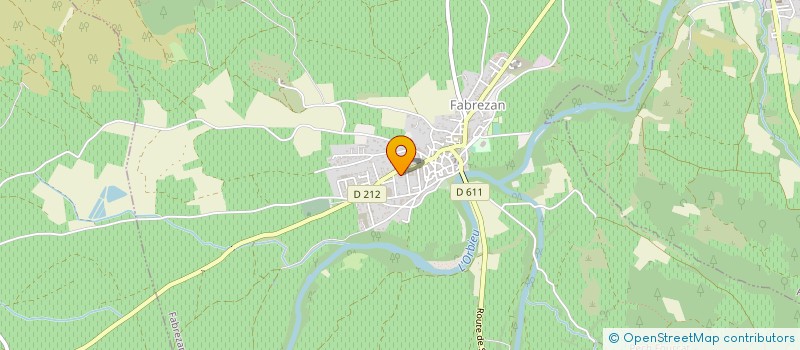 localisation de l'entreprise EURL JTA LE CLOS  FABREZAN