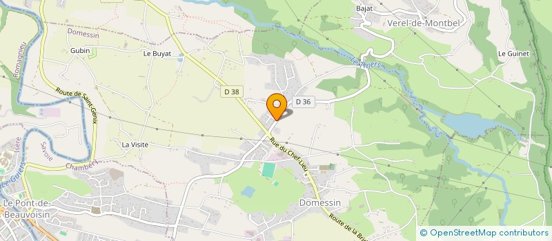 localisation de l'entreprise EURL JUDO  DOMESSIN