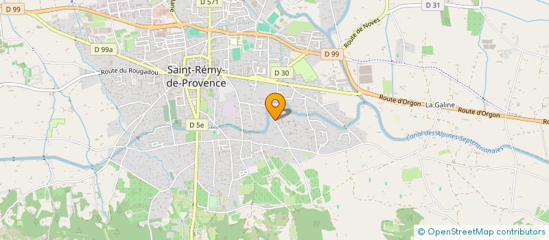 localisation de l'entreprise EURL JULIE  SAINT-REMY-DE-PROVENCE