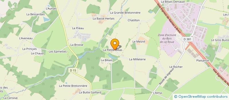 localisation de l'entreprise EURL K SCULPTURE  CORDEMAIS