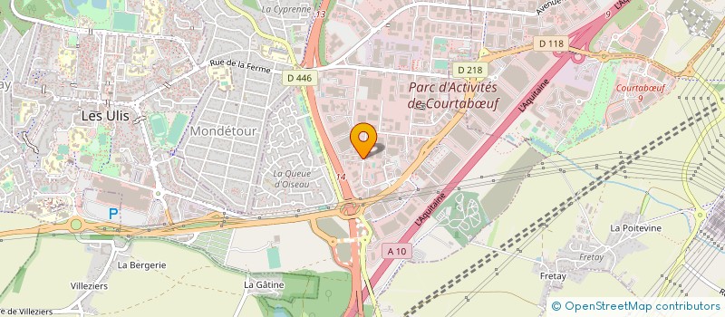 localisation de l'entreprise EURL KAD ENVIRONNEMENT à LES ULIS
