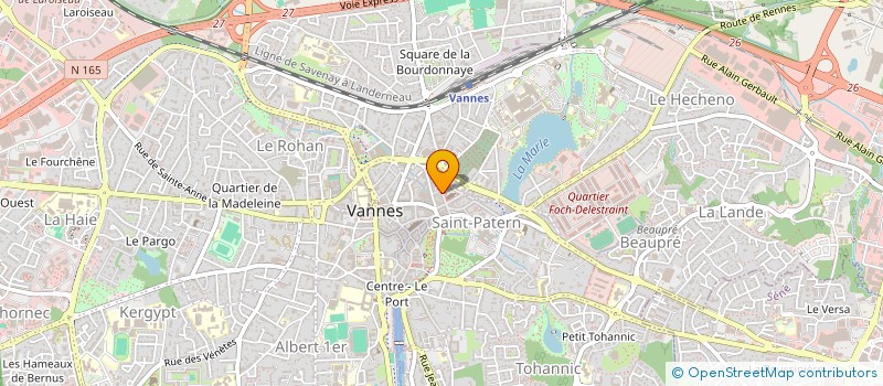 localisation de l'entreprise EURL KAHINA à VANNES