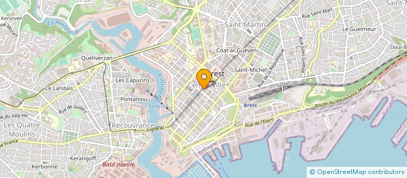 localisation de l'entreprise EURL KAIGRE à BREST
