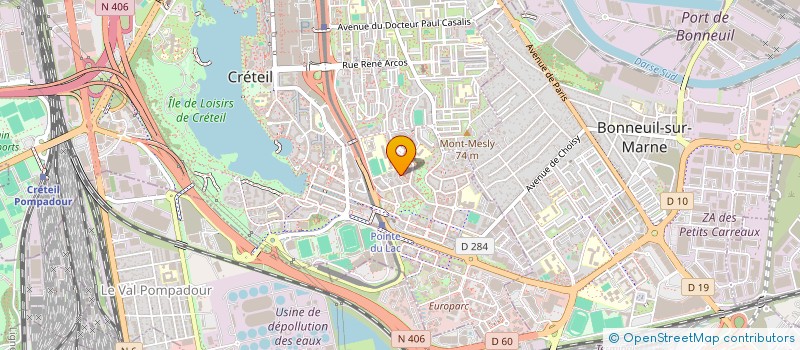 localisation de l'entreprise EURL KAIS à CRETEIL