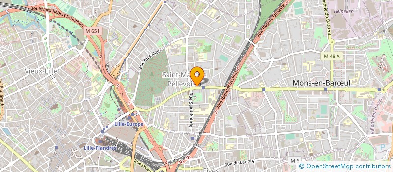 localisation de l'entreprise EURL KAMEGANE à LILLE