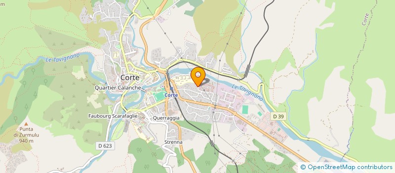 localisation de l'entreprise EURL KAR2B à CORTE