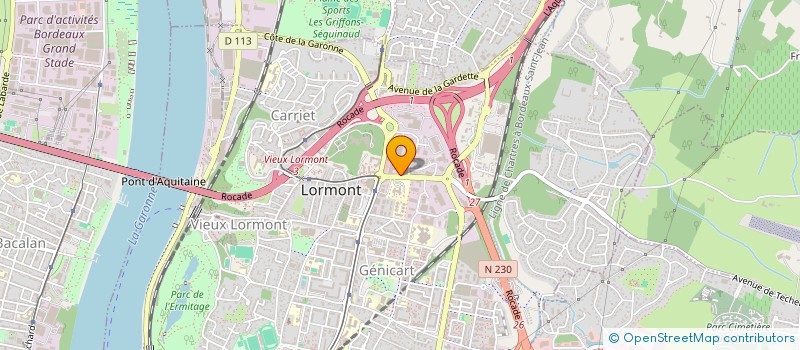 localisation de l'entreprise EURL KARAKUS BATIMENT à LORMONT