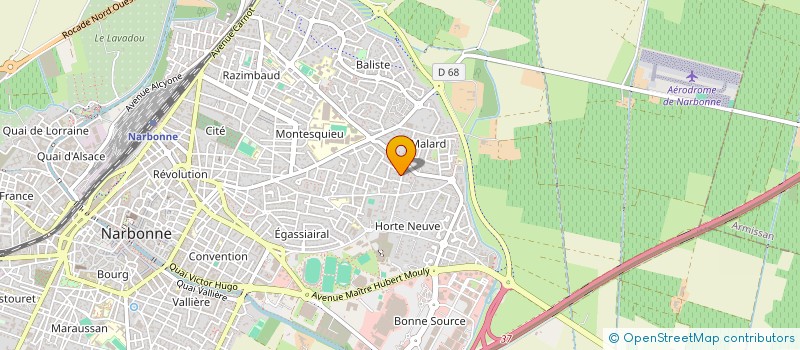 localisation de l'entreprise EURL KARIM TAYEBI à NARBONNE