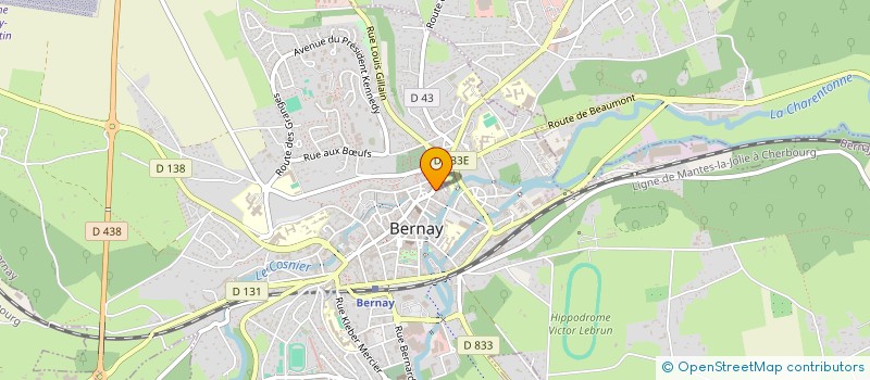 localisation de l'entreprise EURL KARIMA  BERNAY