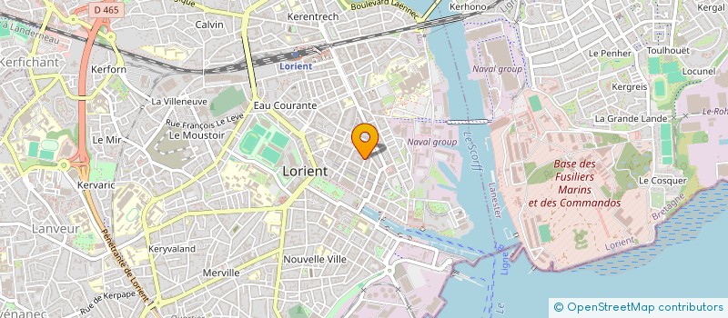 localisation de l'entreprise EURL KARO à LORIENT