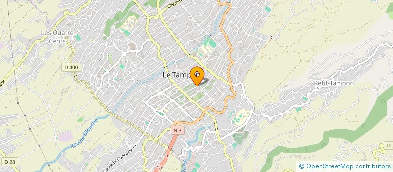 localisation de l'entreprise EURL KINOX VOLKS GROUP  LE TAMPON