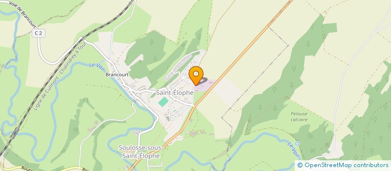 localisation de l'entreprise EURL KINZELIN QUENTIN à SOULOSSE-SOUS-SAINT-ELOPHE