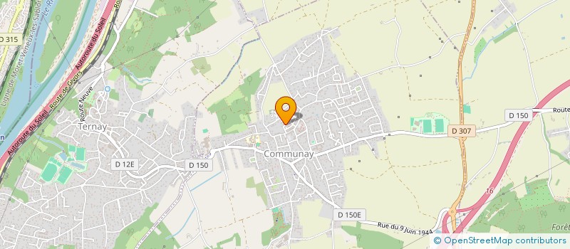 localisation de l'entreprise EURL KIRWIN  COMMUNAY