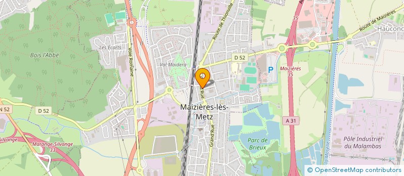 localisation de l'entreprise EURL KOCH  MAIZIERES-LES-METZ