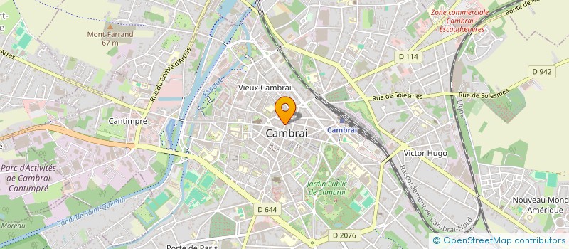 localisation de l'entreprise EURL KOP à CAMBRAI