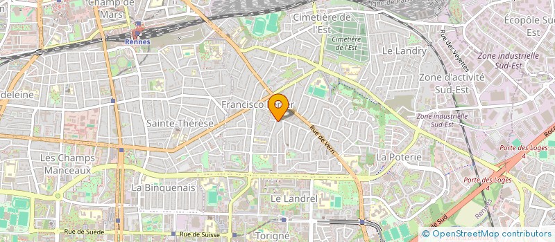 localisation de l'entreprise EURL KREISKEAR à RENNES
