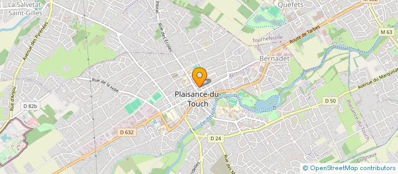 localisation de l'entreprise EURL KRISS BRICOL TOUT à PLAISANCE-DU-TOUCH