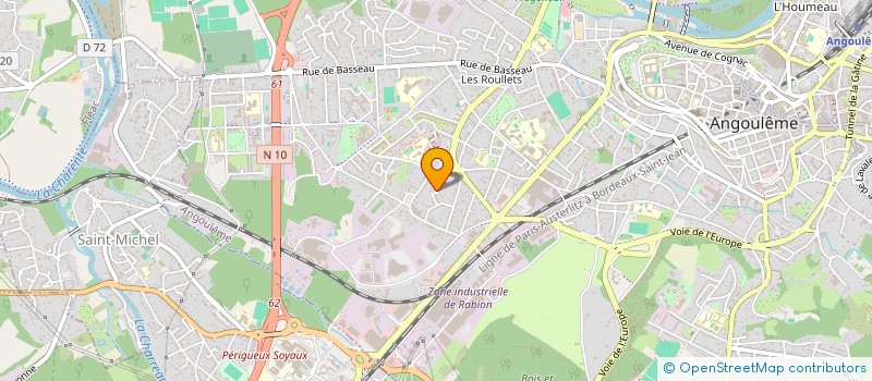localisation de l'entreprise EURL KS à ANGOULEME