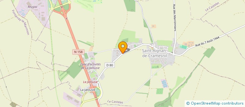 localisation de l'entreprise EURL KYL HOME  LE CASTELET