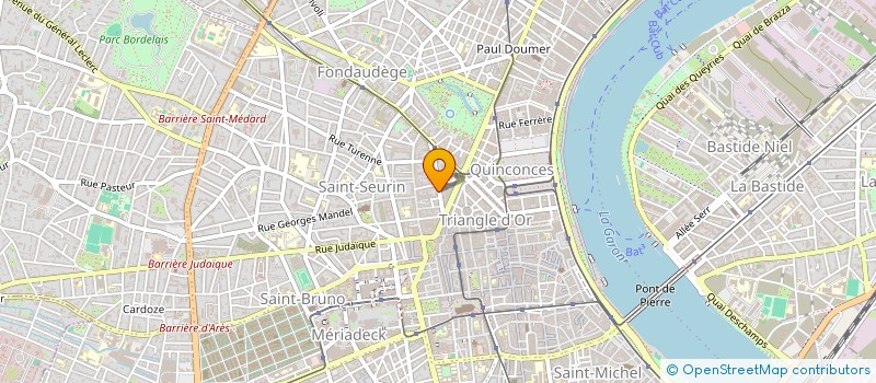 localisation de l'entreprise EURL L'AIRIAL à BORDEAUX