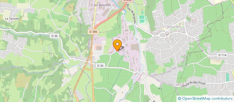 localisation de l'entreprise EURL L ASSAUT à VOURLES