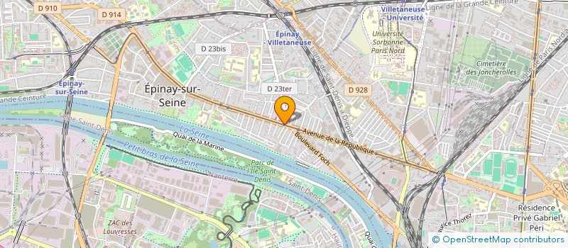 localisation de l'entreprise EURL L'AUTO DE DEMAIN à EPINAY-SUR-SEINE