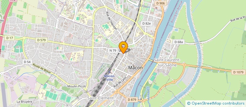 localisation de l'entreprise EURL L'ELYSEE à MACON