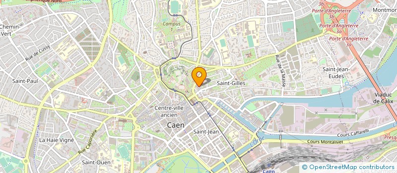 localisation de l'entreprise EURL L'ENDROIT à CAEN