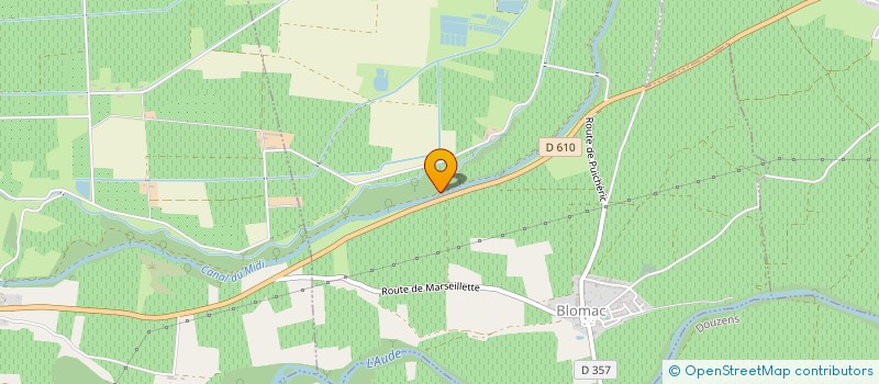 localisation de l'entreprise EURL L'ENSOLEILLADE à BLOMAC