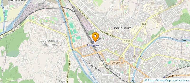 localisation de l'entreprise EURL L ESCALE à PERIGUEUX