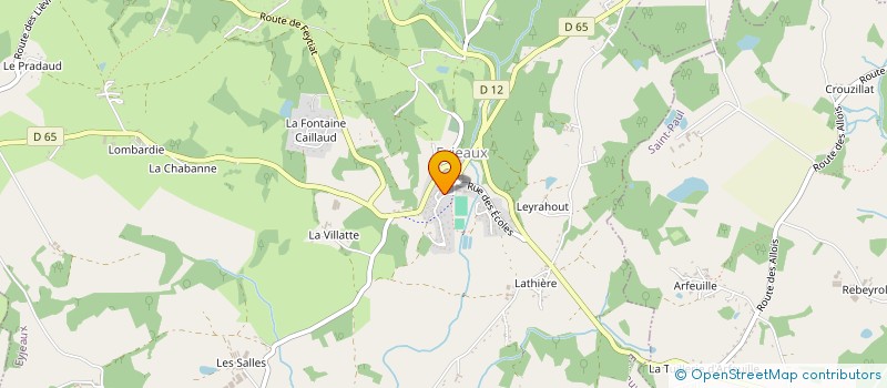 localisation de l'entreprise EURL L'ESCALE à EYJEAUX