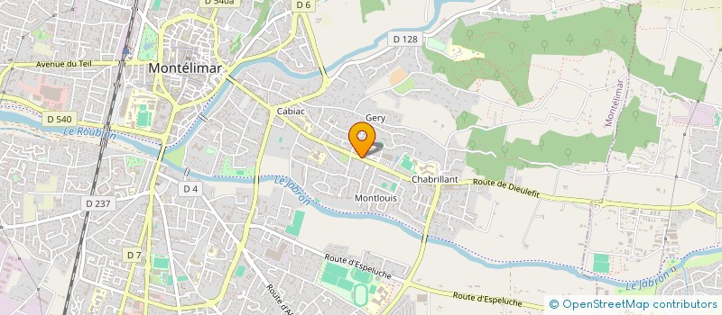 localisation de l'entreprise EURL L'ESPADON à MONTELIMAR