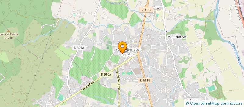 localisation de l'entreprise EURL L ESTELLE  SAINT-CHRISTOL-LEZ-ALES