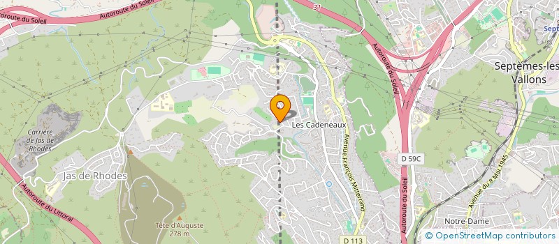 localisation de l'entreprise EURL L-G à LES PENNES-MIRABEAU