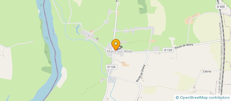 localisation de l'entreprise EURL L'HAIR D'ANNE LISE à MARS-SUR-ALLIER