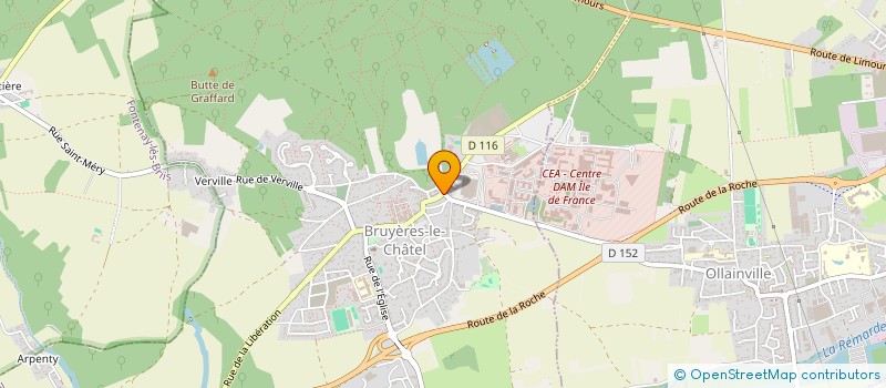 localisation de l'entreprise EURL L'HORLOGE DES TENDANCES  BRUYERES-LE-CHATEL