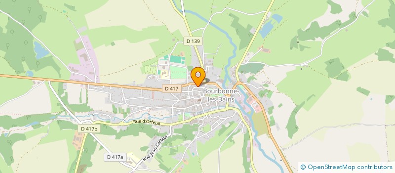 localisation de l'entreprise EURL L'IMBATTABLE DESTOCK à BOURBONNE-LES-BAINS