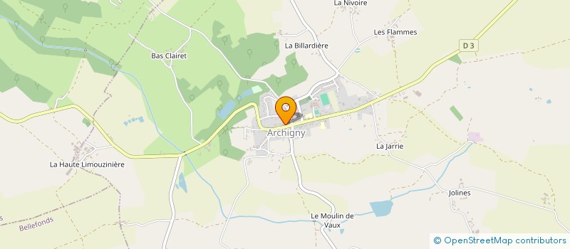 localisation de l'entreprise EURL L'INSTANT D'AILLEURS à ARCHIGNY