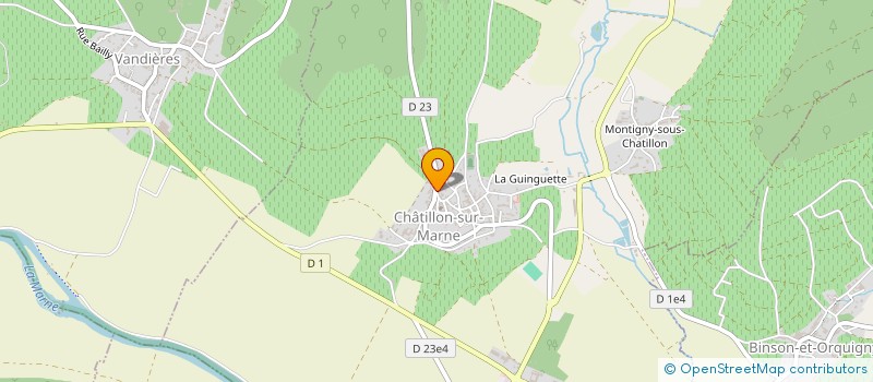 localisation de l'entreprise EURL L'INSTANT UNIQUE à CHATILLON-SUR-MARNE