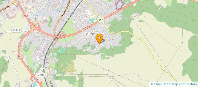 localisation de l'entreprise EURL L.N.P. LES NOUVEAUX PLATRIERS à BELLEU
