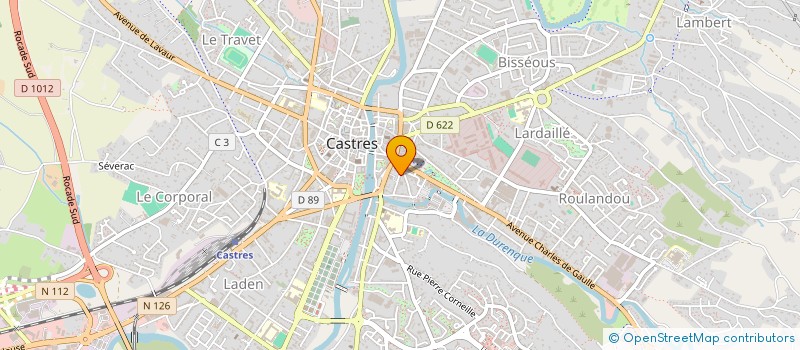 localisation de l'entreprise EURL L.P.D.J. à CASTRES
