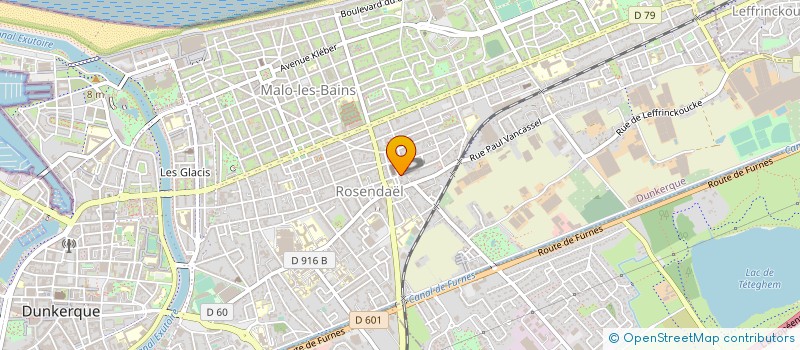 localisation de l'entreprise EURL L'UNION à DUNKERQUE