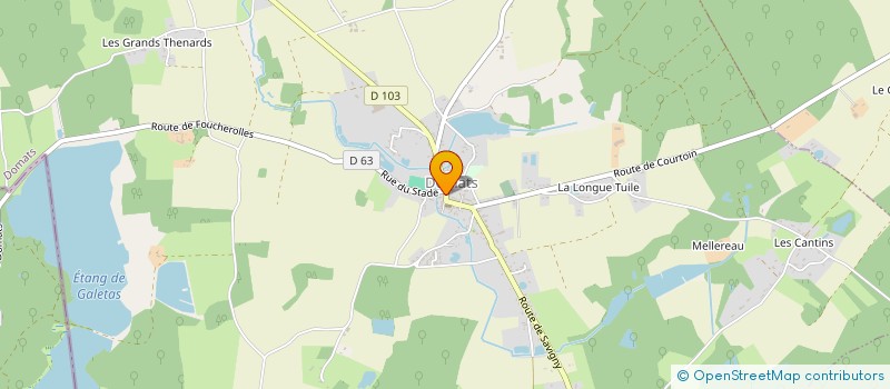 localisation de l'entreprise EURL L.Y METALLERIE  DOMATS