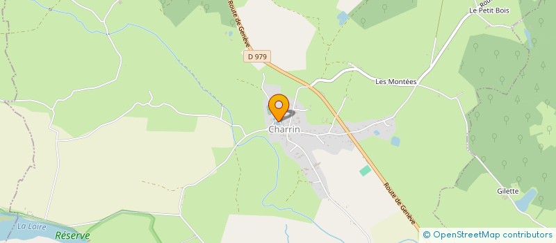 localisation de l'entreprise EURL LA BOUTIQUE à CHARRIN