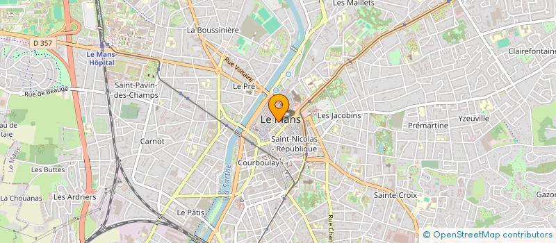 localisation de l'entreprise EURL LA BOUTIQUE D'ELISABETH à LE MANS
