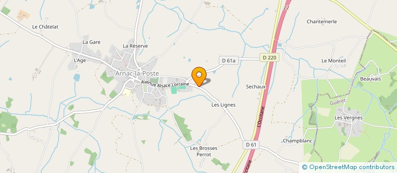localisation de l'entreprise EURL LA BROCHE GOURMANDE à ARNAC-LA-POSTE