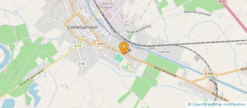 localisation de l'entreprise EURL LA CABANE DU SOLEIL à CASTELSARRASIN