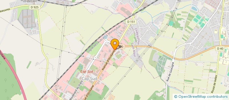 localisation de l'entreprise EURL LA CASERNE à SAINT-MAUR