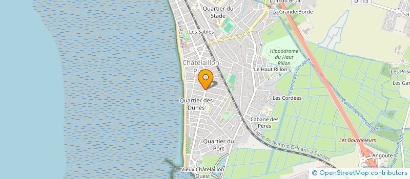 localisation de l'entreprise EURL LA CAVE DU SOMMELIER à CHATELAILLON-PLAGE