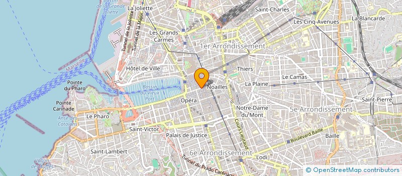 localisation de l'entreprise EURL LA CHOCOLATIERE DE MARSEILLE à MARSEILLE